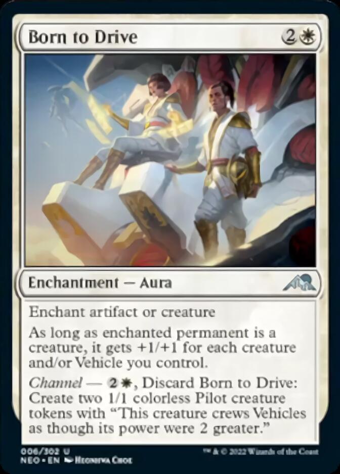 Born to Drive [Kamigawa: Neon Dynasty] | Jomio and Rueliete's Cards and Comics