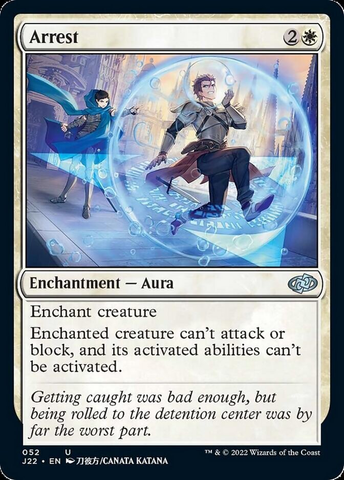 Arrest [Jumpstart 2022] | Jomio and Rueliete's Cards and Comics