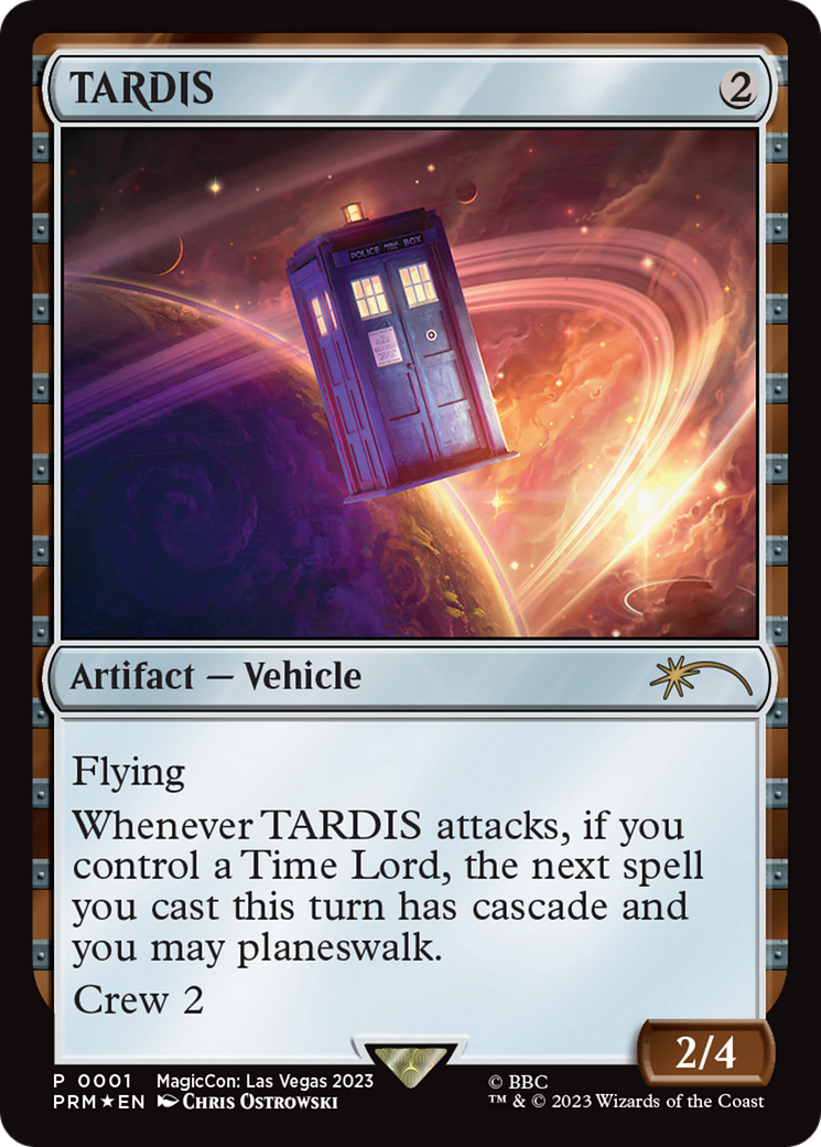 TARDIS (MagicCon: Las Vegas 2023) [MagicFest 2023] | Jomio and Rueliete's Cards and Comics