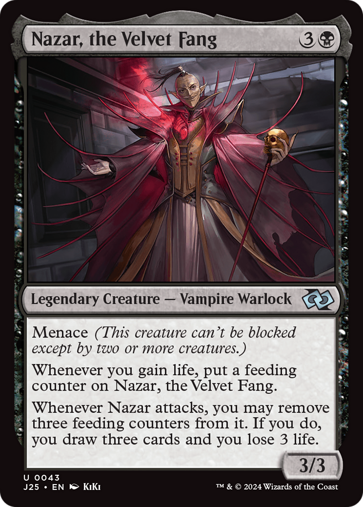Nazar, the Velvet Fang (Anime) [Foundations Jumpstart] | Jomio and Rueliete's Cards and Comics