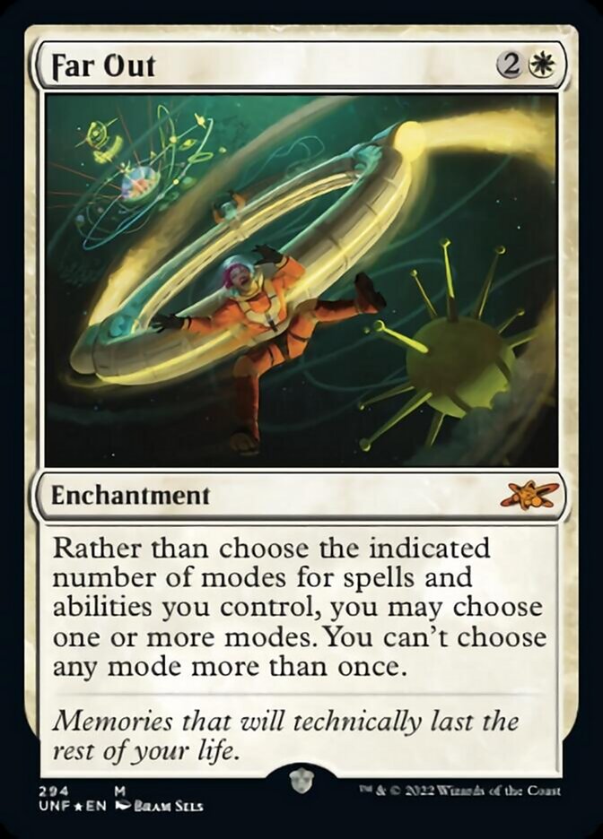 Far Out (Galaxy Foil) [Unfinity] | Jomio and Rueliete's Cards and Comics