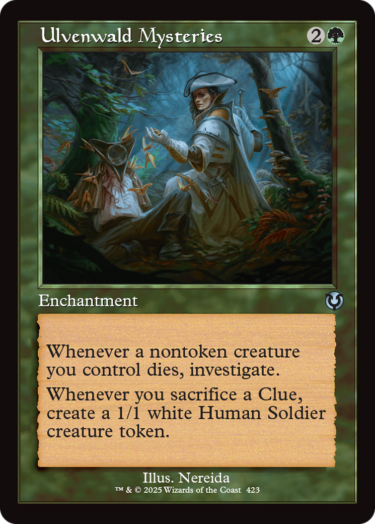 Ulvenwald Mysteries (Retro Frame) [Innistrad Remastered] | Jomio and Rueliete's Cards and Comics