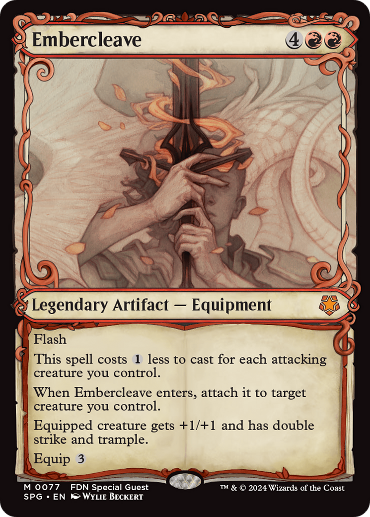 Embercleave (Showcase) [Foundations Special Guests] | Jomio and Rueliete's Cards and Comics