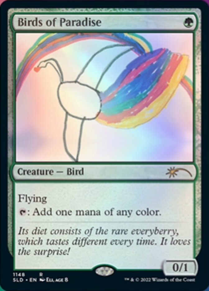 Birds of Paradise (1148) [Secret Lair Drop Series] | Jomio and Rueliete's Cards and Comics