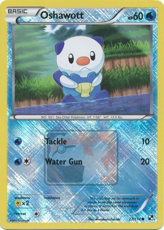 Oshawott (27/114) (League Promo) [Black & White: Base Set] | Jomio and Rueliete's Cards and Comics