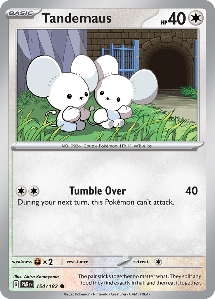 Tandemaus (154/182) [Scarlet & Violet: Paradox Rift] | Jomio and Rueliete's Cards and Comics