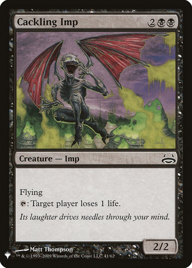Cackling Imp [Mystery Booster] | Jomio and Rueliete's Cards and Comics