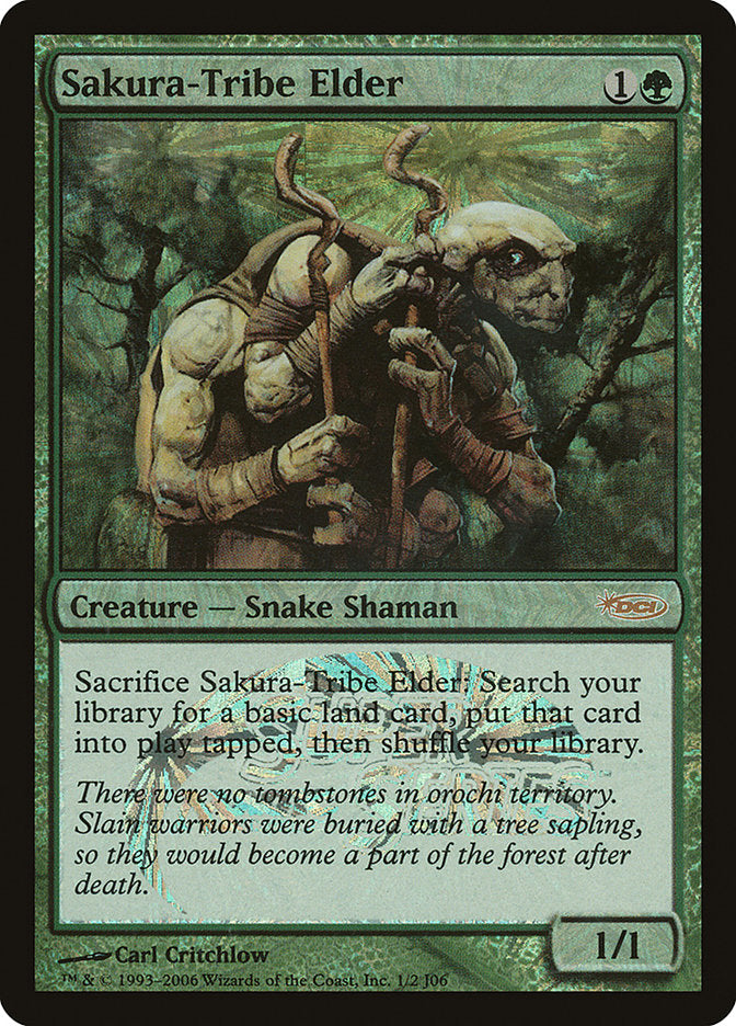 Sakura-Tribe Elder [Junior Super Series] | Jomio and Rueliete's Cards and Comics
