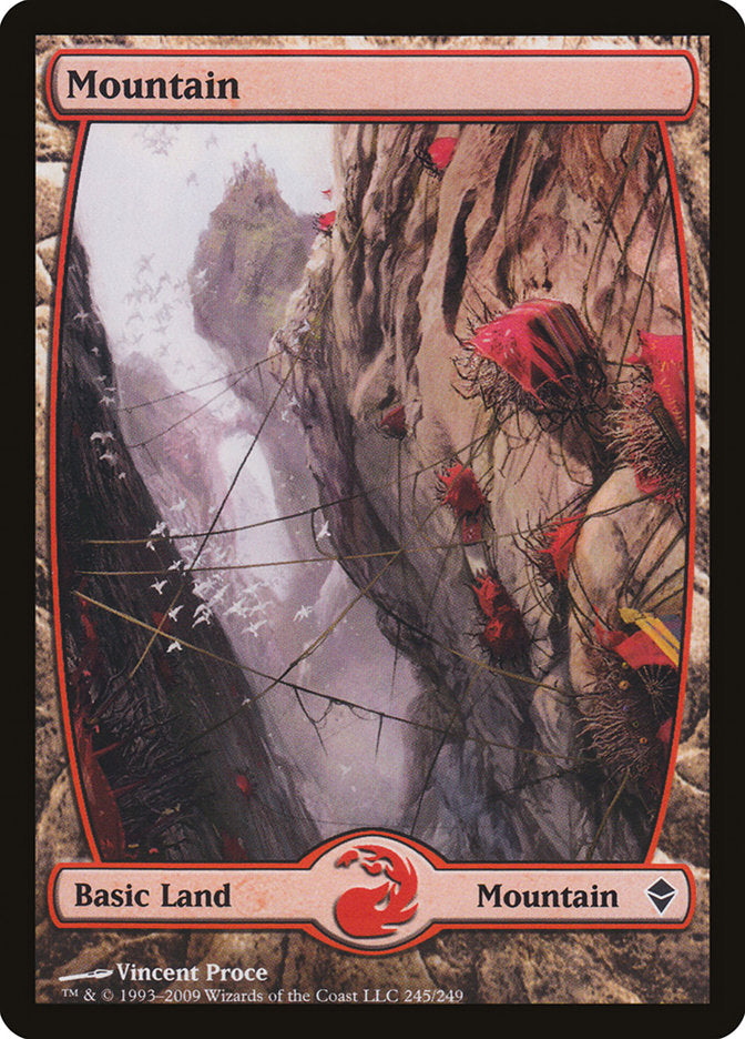 Mountain (245) [Zendikar] | Jomio and Rueliete's Cards and Comics
