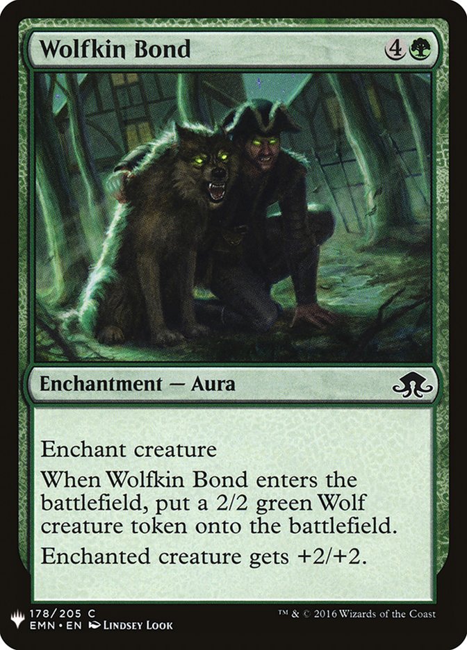 Wolfkin Bond [Mystery Booster] | Jomio and Rueliete's Cards and Comics