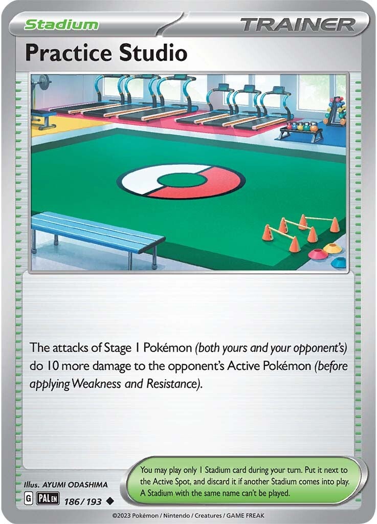 Practice Studio (186/193) [Scarlet & Violet: Paldea Evolved] | Jomio and Rueliete's Cards and Comics