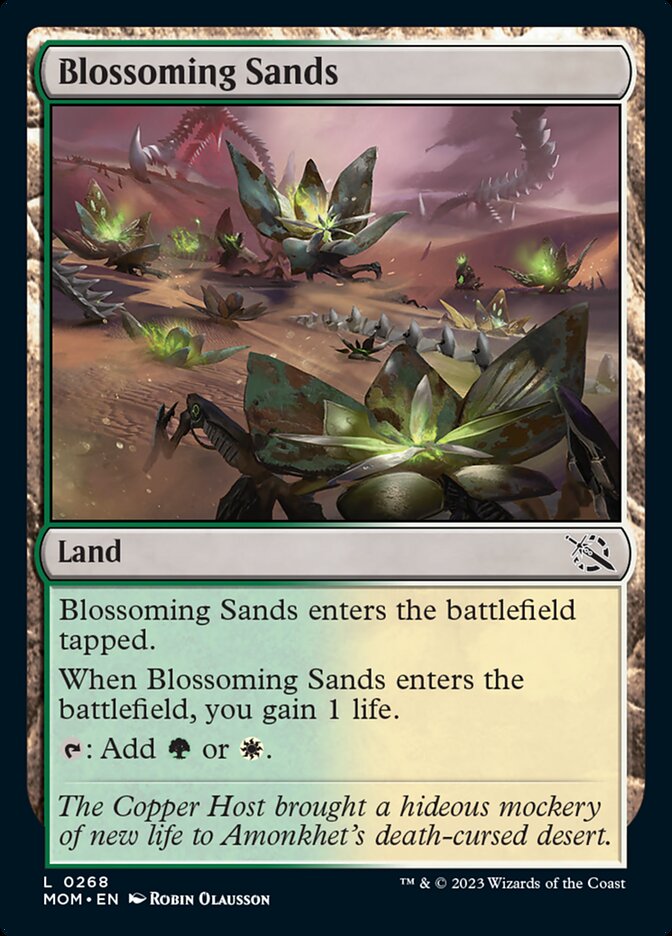 Blossoming Sands [March of the Machine] | Jomio and Rueliete's Cards and Comics