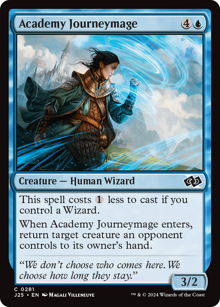 Academy Journeymage [Foundations Jumpstart] | Jomio and Rueliete's Cards and Comics