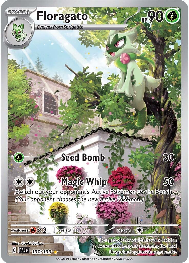 Floragato (197/193) [Scarlet & Violet: Paldea Evolved] | Jomio and Rueliete's Cards and Comics