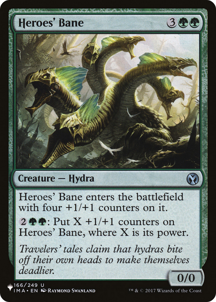 Heroes' Bane [The List] | Jomio and Rueliete's Cards and Comics