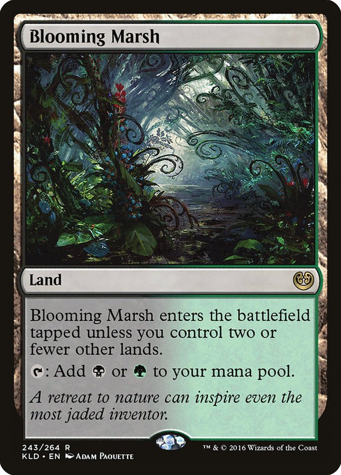 Blooming Marsh [Kaladesh] | Jomio and Rueliete's Cards and Comics