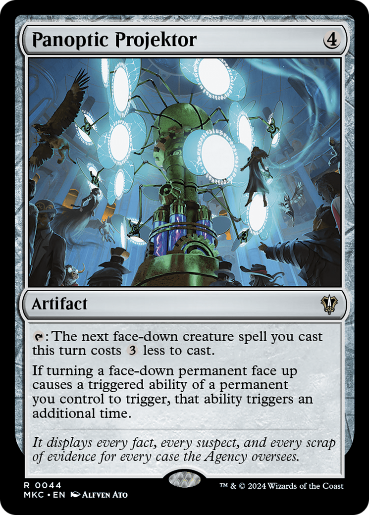 Panoptic Projektor [Murders at Karlov Manor Commander] | Jomio and Rueliete's Cards and Comics