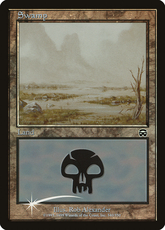Swamp (10) [Arena League 2000] | Jomio and Rueliete's Cards and Comics