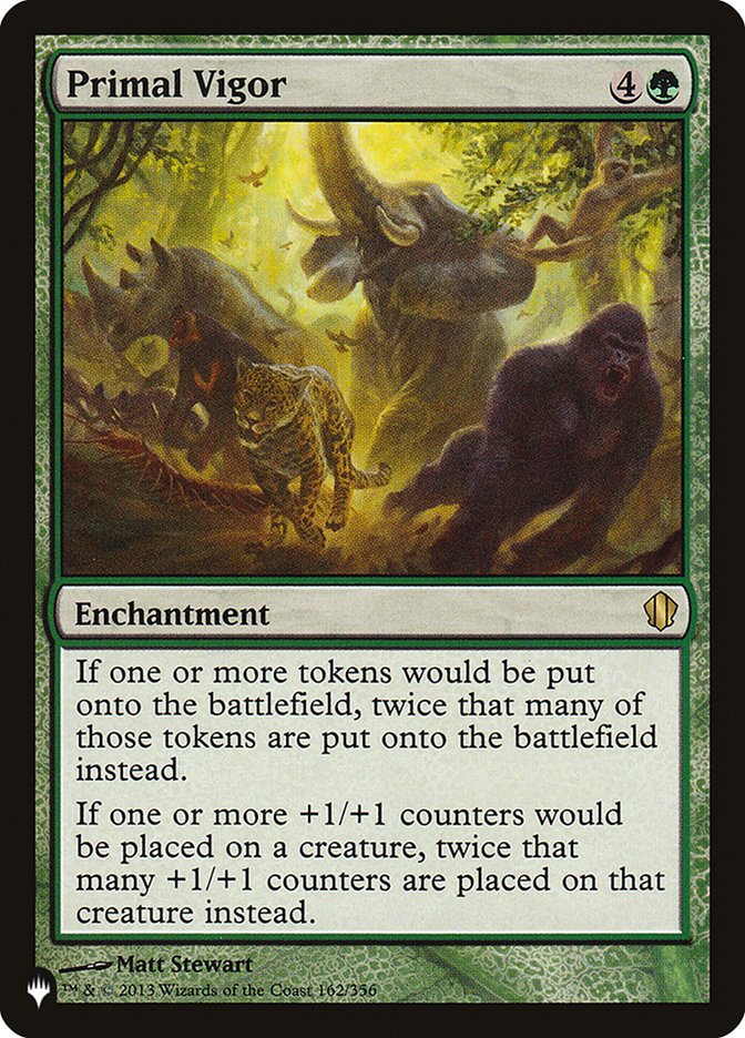 Primal Vigor [The List] | Jomio and Rueliete's Cards and Comics