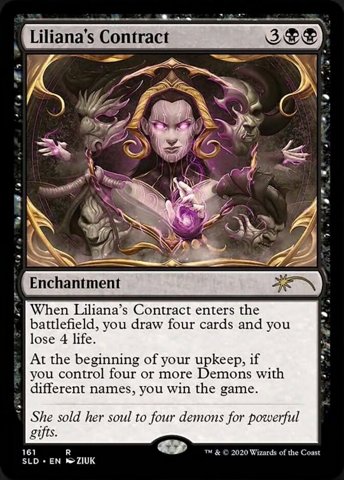 Liliana's Contract [Secret Lair Drop Series] | Jomio and Rueliete's Cards and Comics
