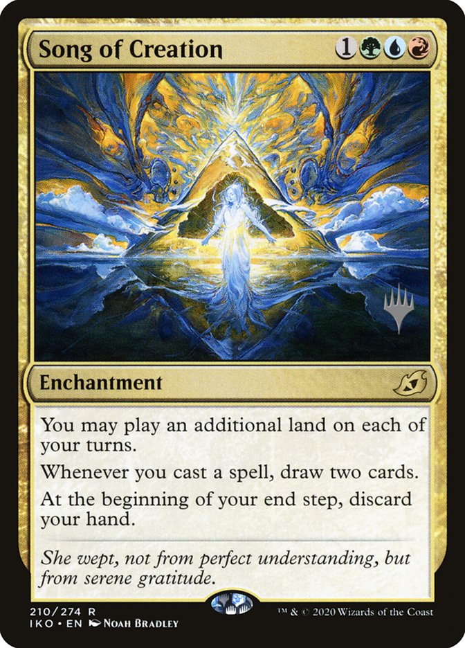 Song of Creation (Promo Pack) [Ikoria: Lair of Behemoths Promos] | Jomio and Rueliete's Cards and Comics