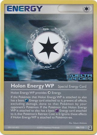 Holon Energy WP (106/113) (Stamped) [EX: Delta Species] | Jomio and Rueliete's Cards and Comics