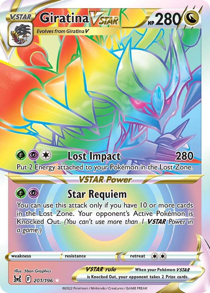 Giratina VSTAR (201/196) [Sword & Shield: Lost Origin] | Jomio and Rueliete's Cards and Comics
