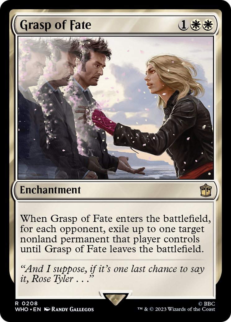 Grasp of Fate [Doctor Who] | Jomio and Rueliete's Cards and Comics