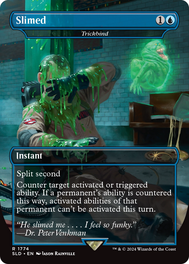 Slimed - Trickbind [Secret Lair Drop Series] | Jomio and Rueliete's Cards and Comics