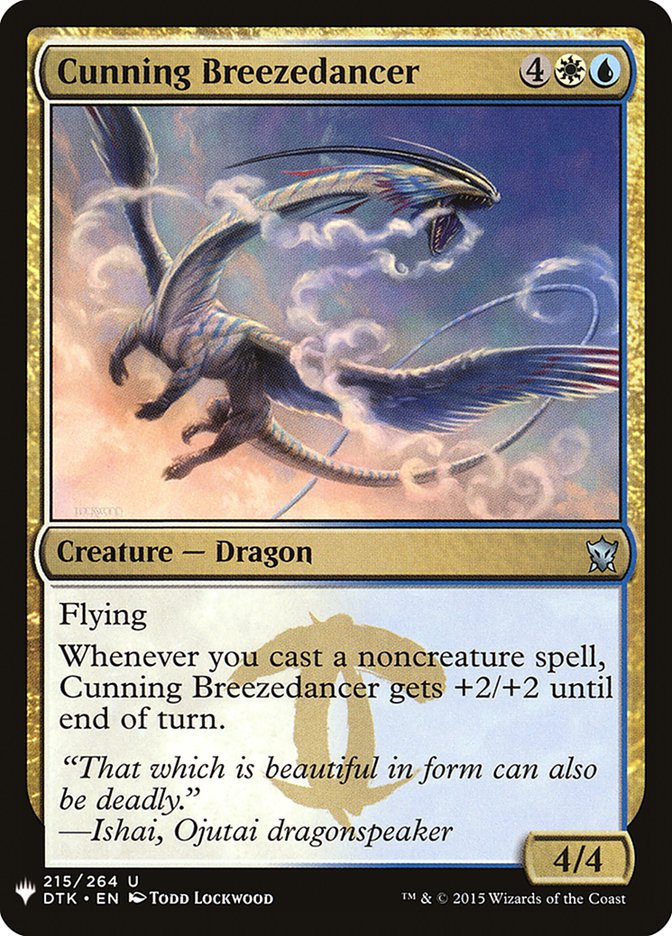 Cunning Breezedancer [Mystery Booster] | Jomio and Rueliete's Cards and Comics