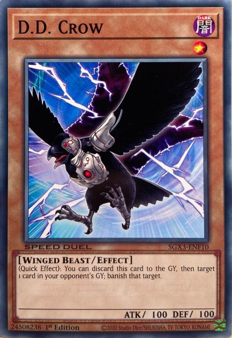 D.D. Crow [SGX3-ENF10] Common | Jomio and Rueliete's Cards and Comics
