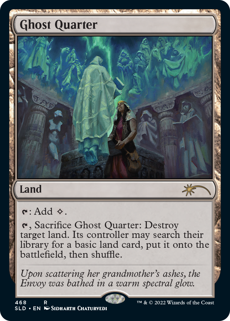 Ghost Quarter (468) [Secret Lair Drop Series] | Jomio and Rueliete's Cards and Comics