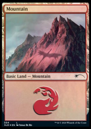 Mountain (Dragons) (564) [Secret Lair Drop Promos] | Jomio and Rueliete's Cards and Comics