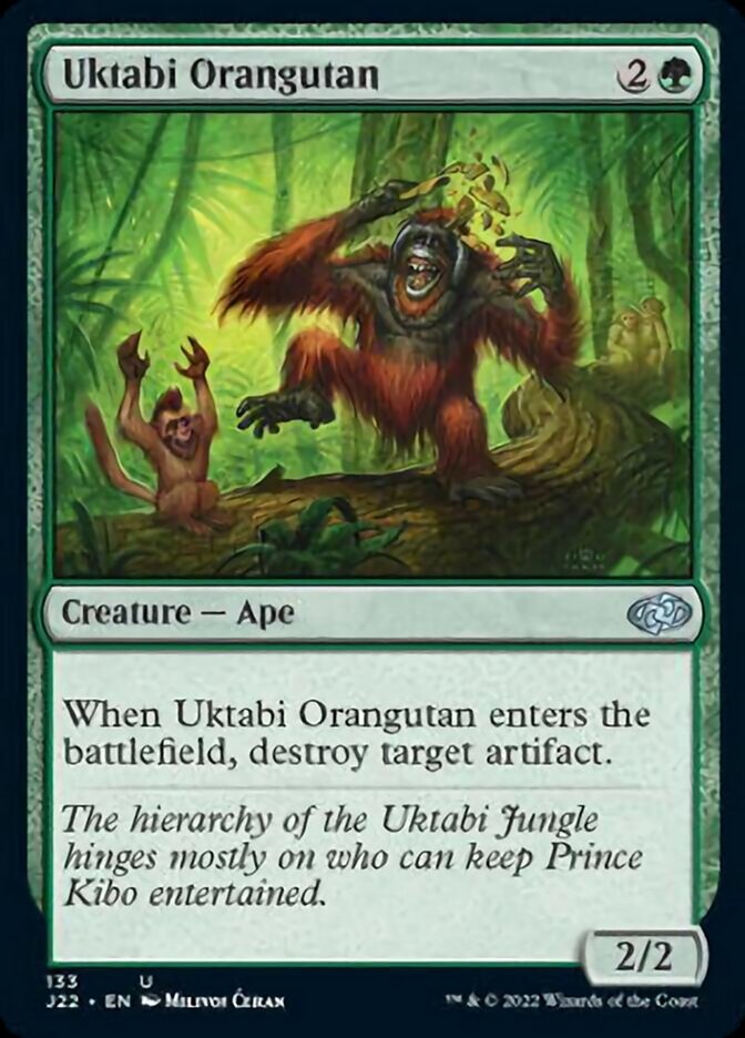Uktabi Orangutan [Jumpstart 2022] | Jomio and Rueliete's Cards and Comics