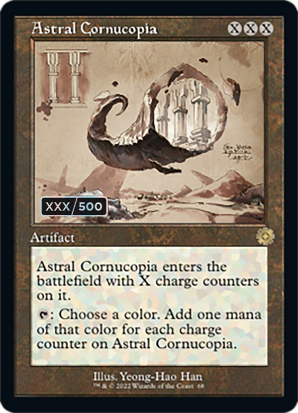 Astral Cornucopia (Retro Schematic) (Serialized) [The Brothers' War Retro Artifacts] | Jomio and Rueliete's Cards and Comics
