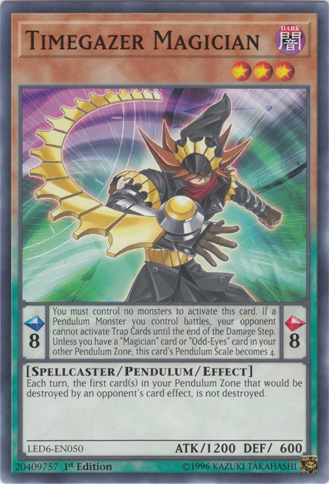 Timegazer Magician [LED6-EN050] Common | Jomio and Rueliete's Cards and Comics