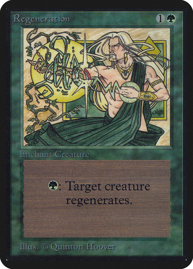 Regeneration [Alpha Edition] | Jomio and Rueliete's Cards and Comics