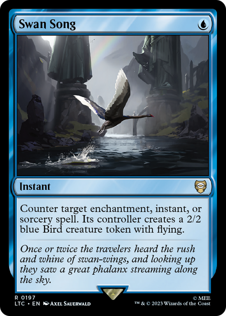 Swan Song [The Lord of the Rings: Tales of Middle-Earth Commander] | Jomio and Rueliete's Cards and Comics
