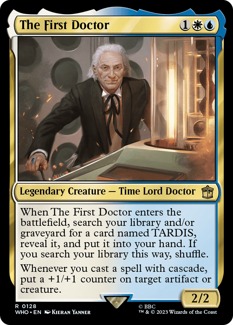 The First Doctor [Doctor Who] | Jomio and Rueliete's Cards and Comics