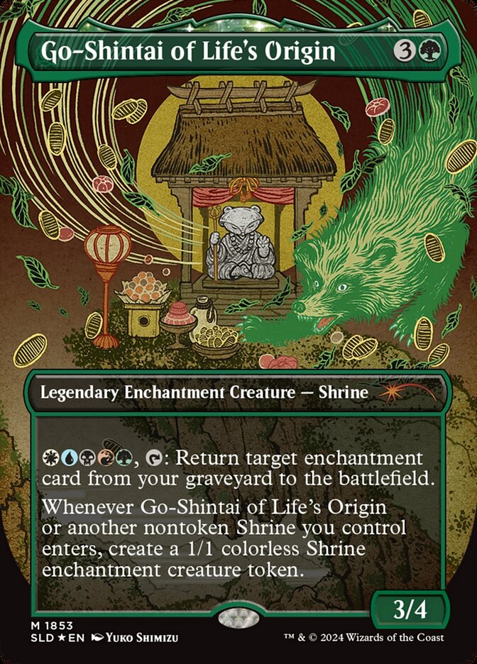 Go-Shintai of Life's Origin (Display Commander) - Thick Stock [Secret Lair Drop Series] | Jomio and Rueliete's Cards and Comics