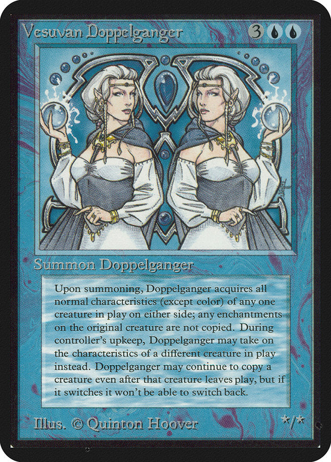 Vesuvan Doppelganger [Alpha Edition] | Jomio and Rueliete's Cards and Comics