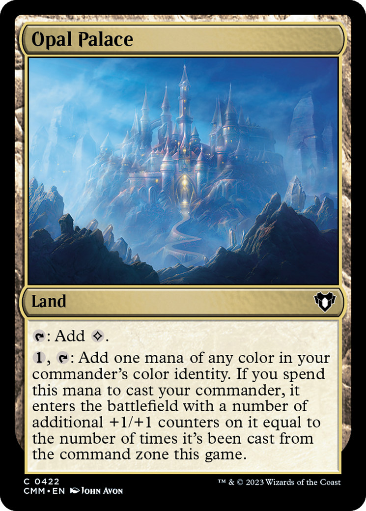 Opal Palace [Commander Masters] | Jomio and Rueliete's Cards and Comics