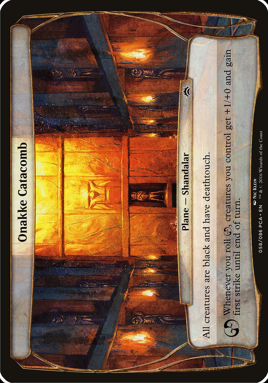 Onakke Catacomb (Planes) [Planechase Anthology Planes] | Jomio and Rueliete's Cards and Comics