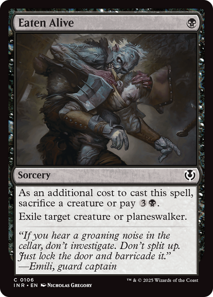 Eaten Alive [Innistrad Remastered] | Jomio and Rueliete's Cards and Comics