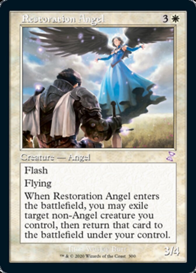 Restoration Angel (Timeshifted) [Time Spiral Remastered] | Jomio and Rueliete's Cards and Comics