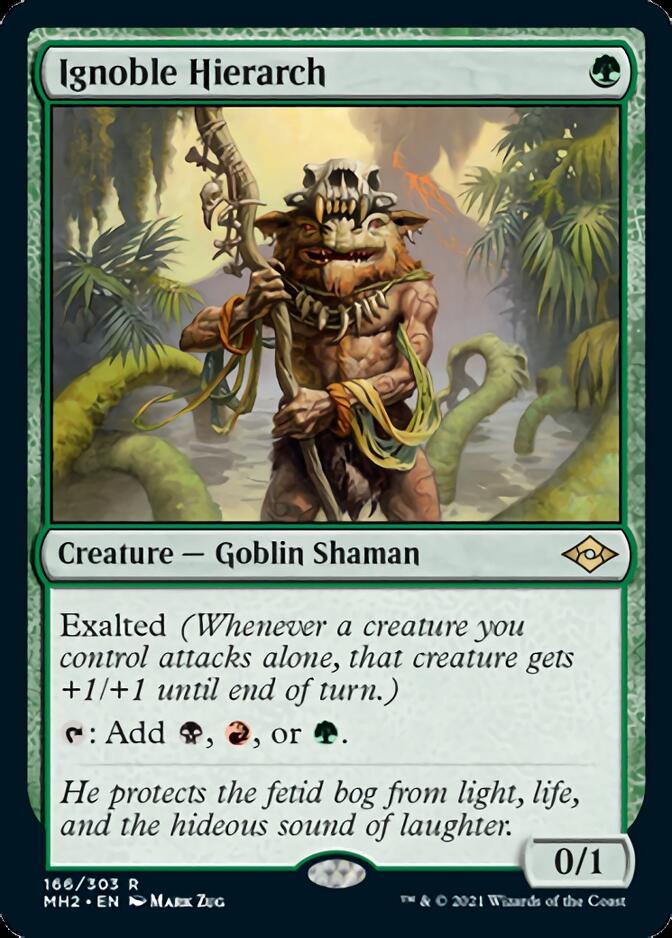 Ignoble Hierarch [Modern Horizons 2] | Jomio and Rueliete's Cards and Comics
