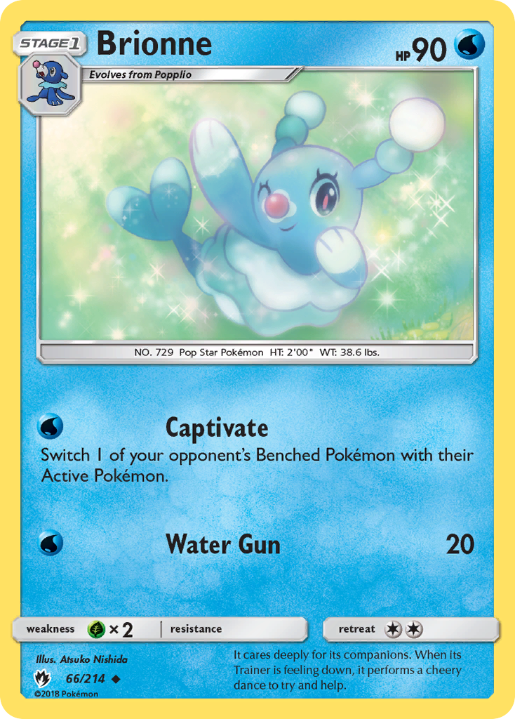 Brionne (66/214) [Sun & Moon: Lost Thunder] | Jomio and Rueliete's Cards and Comics