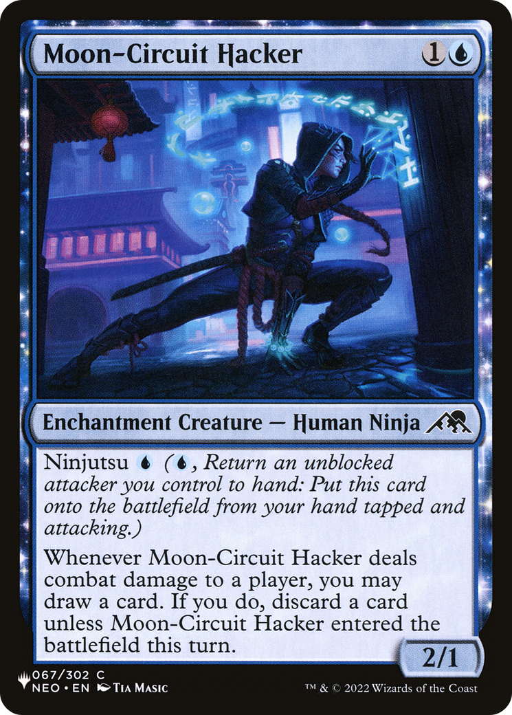 Moon-Circuit Hacker [The List] | Jomio and Rueliete's Cards and Comics