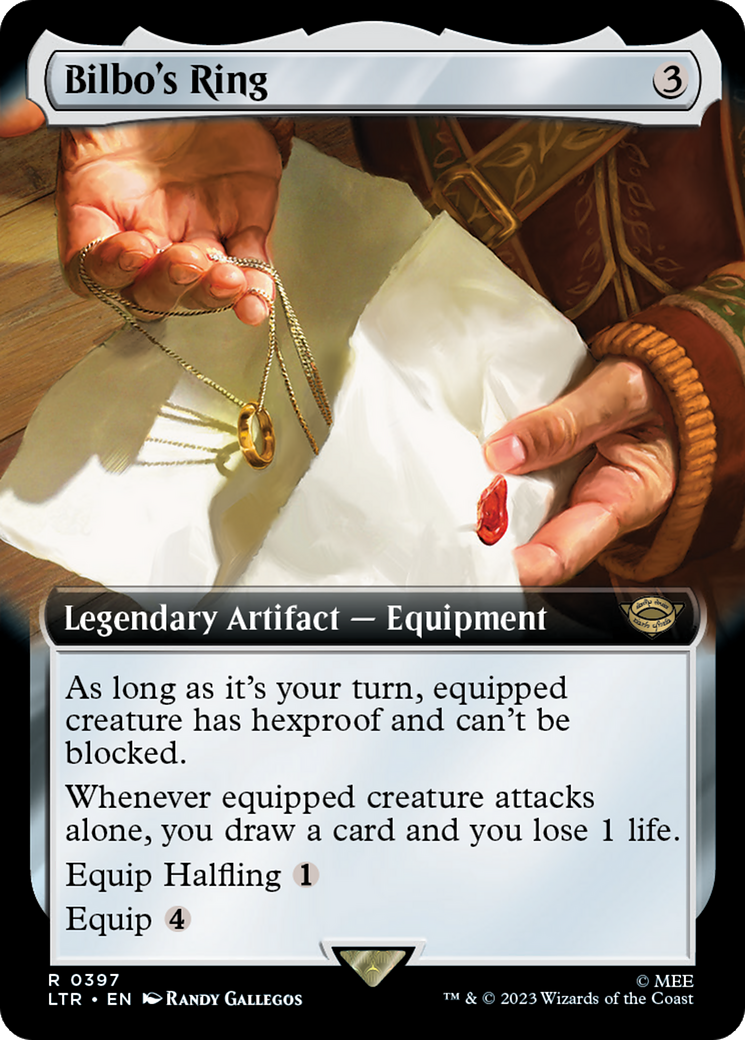 Bilbo's Ring (Extended Art) [The Lord of the Rings: Tales of Middle-Earth] | Jomio and Rueliete's Cards and Comics