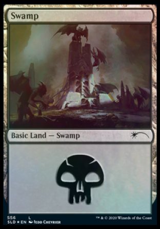 Swamp (Minions) (556) [Secret Lair Drop Promos] | Jomio and Rueliete's Cards and Comics